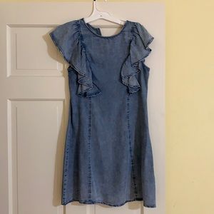 NWT Gianni Bini girls denim dress